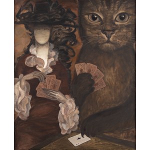 Maria Żaboklicka-Budzichowa (1924 - 1977), Ace of Spades, circa 1960