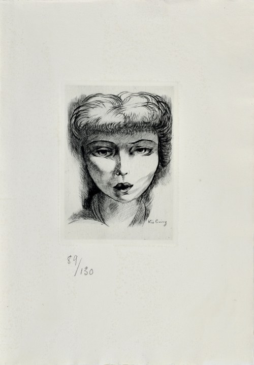 Mojżesz KISLING (1891 - 1953), Portret kobiety