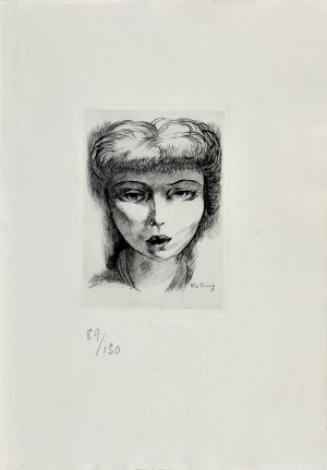 Moses KISLING (1891 - 1953), Portrait of a Woman