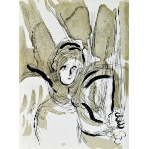 Marc CHAGALL (1887 - 1985), Angel with a Sword