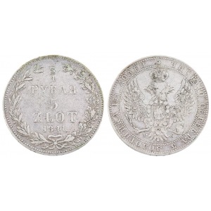 Królestwo Polskie, 3/4 Rubla / 5 Złotych 1841