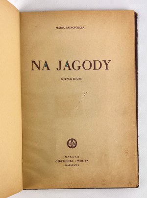 Maria KONOPNICKA - NA JAGODY - 1948