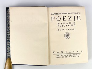 Kazimierz TETMAJER - POEZJE - 1924 [Procajłowicz]