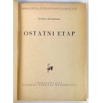 Wanda JAKUBOWSKA - OSTATNI ETAP - WARSCHAU 1955 [1. Auflage].