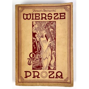 Janusz BEDNARSKI - WIERSZE I PROZA - Lwów 1937