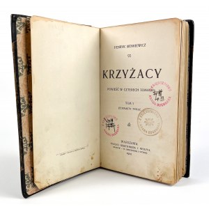 Henryk SIENKIEWICZ - KRZYŻACY - 1902