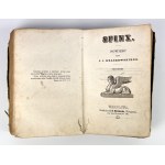 Józef I. KRASZEWSKI - SFINX - 1847 [1. vydanie].
