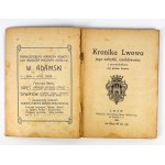 LVOVSKÁ KRONIKA S PRŮVODCEM A PLÁNKEM - LVOV 1909