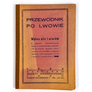 PRZEWODNIK PO LWOWIE - 1934