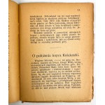 WANDA KONCZYŃSKA - MOGIŁA KOŚCIUSZKO - PRŮVODCE - KRAKÓW 1921