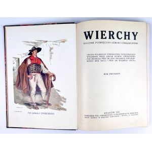 WIERCHY - YEARBOOK DEDICATED TO THE MOUNTAINS AND HIGHLANDERS - KRAKOW 1934