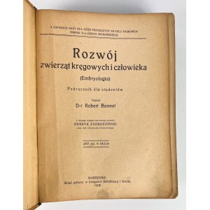 Robert BONNERT - VÝVOJ ZVIERAT A ČLOVEKA - Varšava 1918