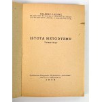 Gilbert T.ROWE - ISTOTA METODYZMU - Varšava 1948