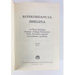 KONKORDANCJA BIBLIJNA do PISMA ŚWIĘTEGO - Kraków 1995