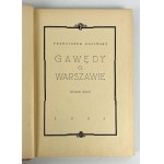 Franciszek GALIŃSKI - GAWĘDY O WARSZAWIE - Warsaw 1939