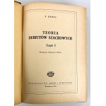 P.KERES - TEORIA DEBIUTÓW SZACHOWY - T 1-2 - Varšava 1954