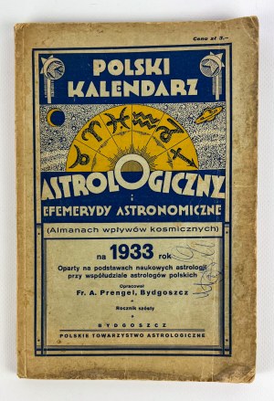 POLSKI KALENDARZ ASTROLOGICZNY - Bydgoszcz 1933