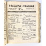 GAZETA POLSKA 1830 - 172 NUMBERS - HALF-YEAR - RARE [binding].