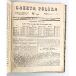 GAZETA POLSKA 1830 - 172 NUMMERN - HALBJÄHRIG [Einband].