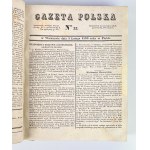 GAZETA POLSKA 1830 - 172 NUMMERN - HALBJÄHRIG [Einband].