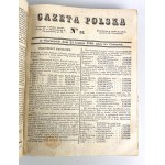 GAZETA POLSKA 1830 - 172 ČÍSEL - PŮLROČNÍ [vazba].