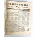 GAZETA POLSKA 1830 - 172 NUMERY - PÓŁROCZNIK - RZADKOŚĆ [oprawa]