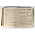 GAZETA POLSKA 1830 - 172 ČÍSEL - PŮLROČNÍ [vazba].