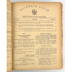 ZEITSCHRIFT DER GESETZGEBUNG DER REPUBLIK POLEN - 1923