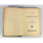 Maria KONOPNICKA - POEZYE - CZUBEK - 1915 [Gesamtausgabe].