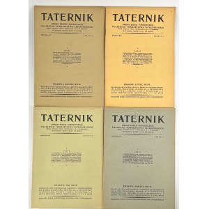 TATERNIK - Organ Sekcji Turystycznej Towarzystwa Tatrzańskiego - Lwów 1932 [komplet]