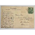 Postcard - Greeting from Krakow 1908