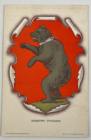 Postcard - Samogitian principality - 1910