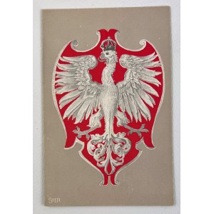 POCKET - Adler aus der Zeit von Sigismund Augustus von oben auf den Thron