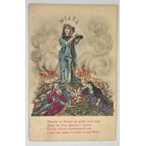 PATRIOTIC POCKET - Faith - Poem - 1906