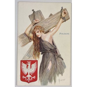 POCZTÓWKA PATRIOTYCZNA - Pologne - Orzeł - 1919