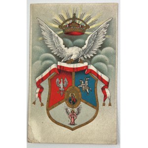 PATRIOTIC POCKET - Coat of Arms - Pogoń - Eagle - Crown.