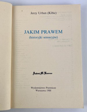 Jerzy URBAN - HOW LEGAL - Warsaw 1988