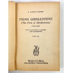 A.CONAN DOYLE - GIRDLESTONE COMPANY - Kompletní T.1-3 - Varšava 30. léta 20. století