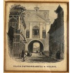 SET VON 5 GRAFIKEN - Themen von VILNA - 19. Jahrhundert. (Stichtiefdruck).