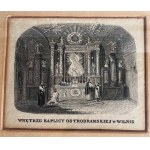 SET VON 5 GRAFIKEN - Themen von VILNA - 19. Jahrhundert. (Stichtiefdruck).