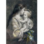 E.CZECH 1896 - MADONNA - Heliogravura