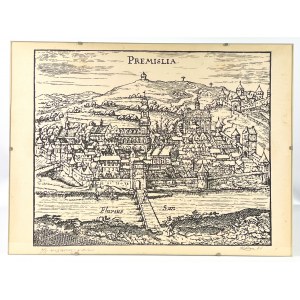 PREMISLIA - Woodcut w/ oldest view - 1978