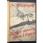 Gen. Tadeusz Kasprzycki Kartki z dziennika oficera I brygady ze szkicami, mapami i ilustracjami Rok 1934