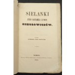 Józef Bartłomiej und Szymon Zimorowicz Idyllen Ausgabe von Kazimierz Józef Turowski Jahr 1857