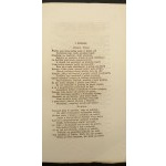 Jozef Bartholomew and Szymon Zimorowicz Idylls Edition by Casimir Jozef Turowski Year 1857