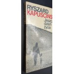 Ryszard Kapuscinski Another Day of Life Cover Heidrich Edition I