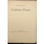 Antoni Słonimski Godzina poezji 1923 I wydanie