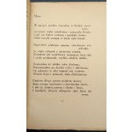 Antoni Słonimski Godzina poezji 1923 I wydanie