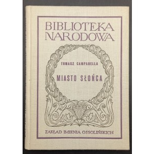 Tomasz Campanella Miasto Słońca Wydanie I