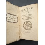 Platon Dzieła Tom I Lyon 1550